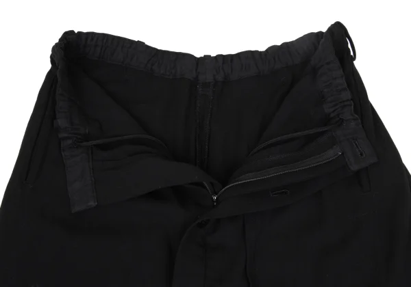 Yohji Yamamoto NOIR Wool Front Button Skirt Pants K-169773_007