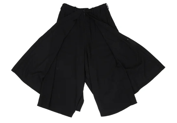 Yohji Yamamoto NOIR Wool Front Button Skirt Pants K-169773_011