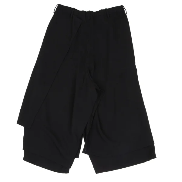 Yohji Yamamoto NOIR Wool Front Button Skirt Pants K-169773_013
