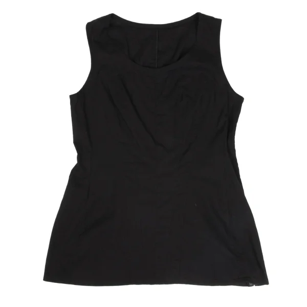 Yohji Yamamoto FEMME Cotton Dart Switching Sleeveless Top K-169774_002