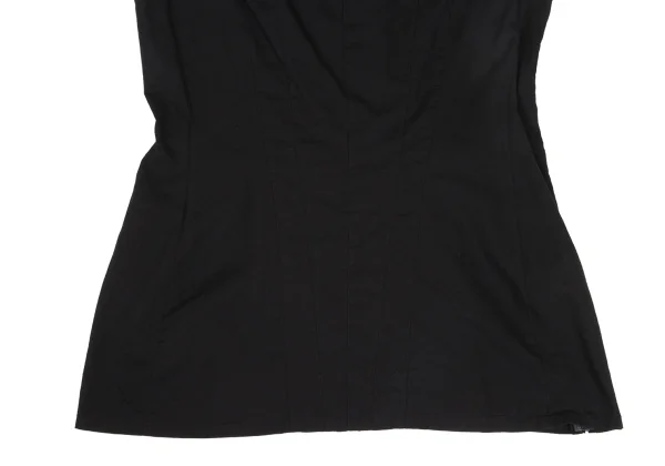 Yohji Yamamoto FEMME Cotton Dart Switching Sleeveless Top K-169774_006