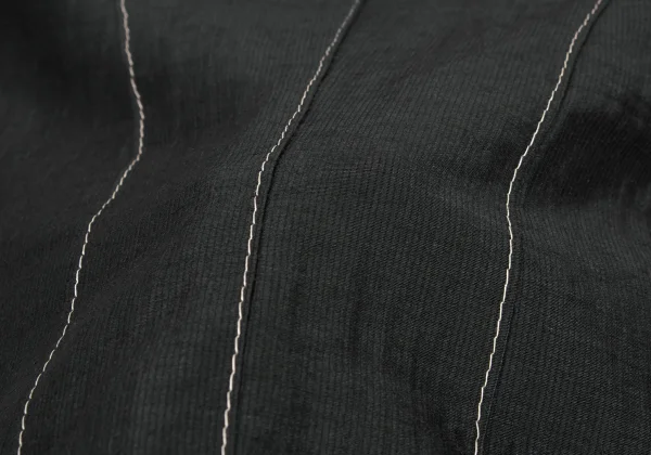 Yohji Yamamoto FEMME Cotton Poly Stitch Sleeveless Top K-169775_013