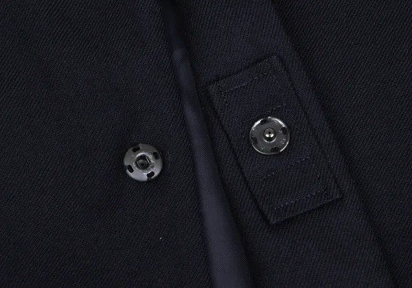 Yohji Yamamoto FEMME Wool Piping Slit Design Jacket K-169777_010