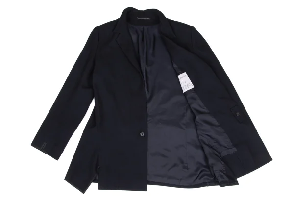 Yohji Yamamoto FEMME Wool Piping Slit Design Jacket K-169777_011