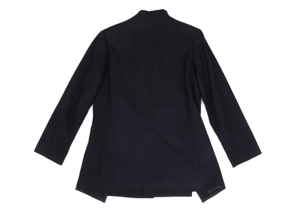 Yohji Yamamoto FEMME Wool Piping Slit Design Jacket K-169777_013