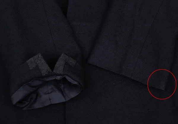 Yohji Yamamoto FEMME Wool Piping Slit Design Jacket & Skirt K-169779_006