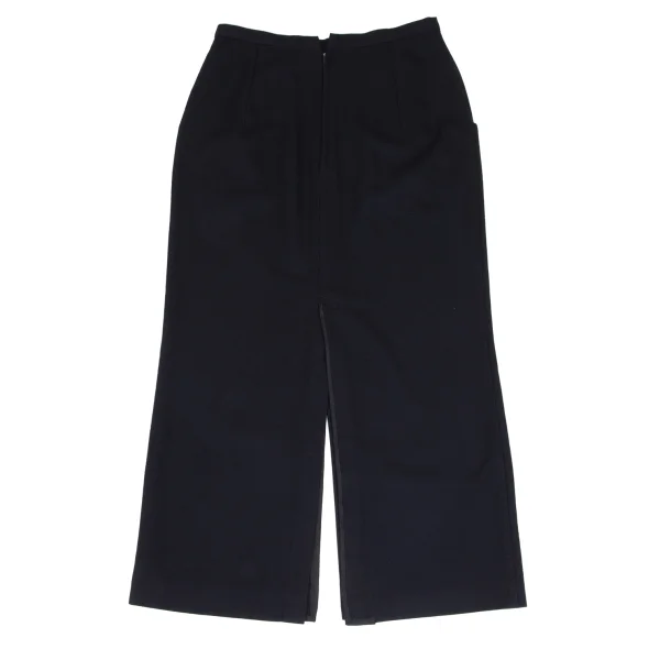 Yohji Yamamoto FEMME Wool Piping Slit Design Jacket & Skirt K-169779_017