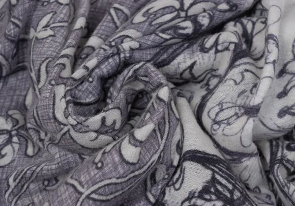 Jean Paul GAULTIER CLASSIQUE Arabesque Print Trim T-shirt K-169780_018