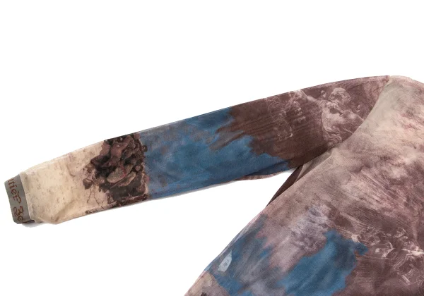 Jean Paul GAULTIER CLASSIQUE Printed Logo Trim Mesh T Shirt K-169781_007