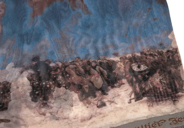 Jean Paul GAULTIER CLASSIQUE Printed Logo Trim Mesh T Shirt K-169781_011