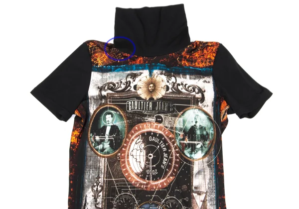 GAULTIER JEAN'S Printed Turtle Neck T Shirt K-169782_002