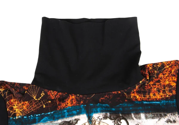 GAULTIER JEAN'S Printed Turtle Neck T Shirt K-169782_004