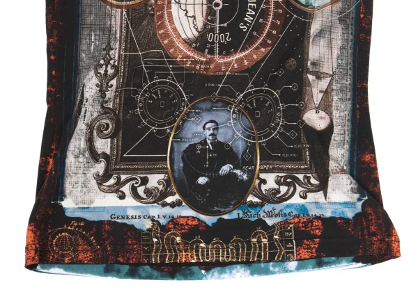 GAULTIER JEAN'S Printed Turtle Neck T Shirt K-169782_006