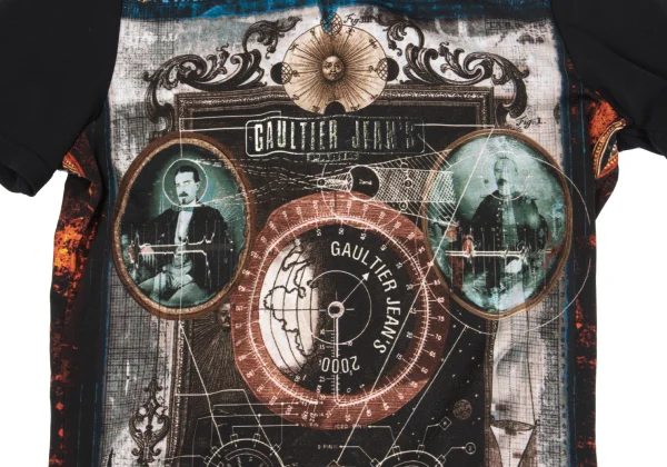 GAULTIER JEAN'S Printed Turtle Neck T Shirt K-169782_007