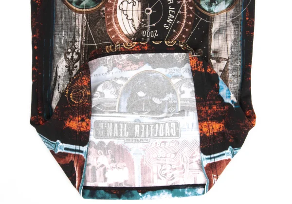 GAULTIER JEAN'S Printed Turtle Neck T Shirt K-169782_010