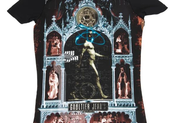GAULTIER JEAN'S Printed Turtle Neck T Shirt K-169782_013