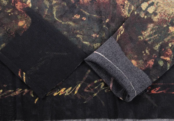 JPG by GAULTIER Graphic Printed Mesh T Shirt K-169783_006