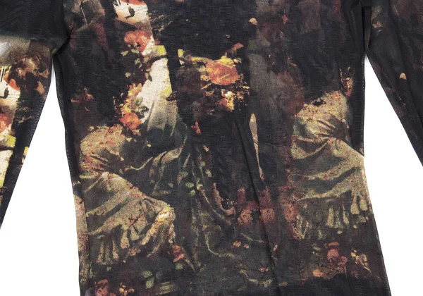 JPG by GAULTIER Graphic Printed Mesh T Shirt K-169783_008
