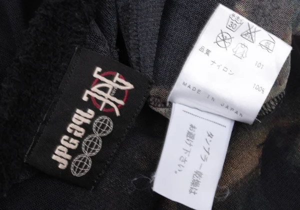 JPG by GAULTIER Graphic Printed Mesh T Shirt K-169783_016