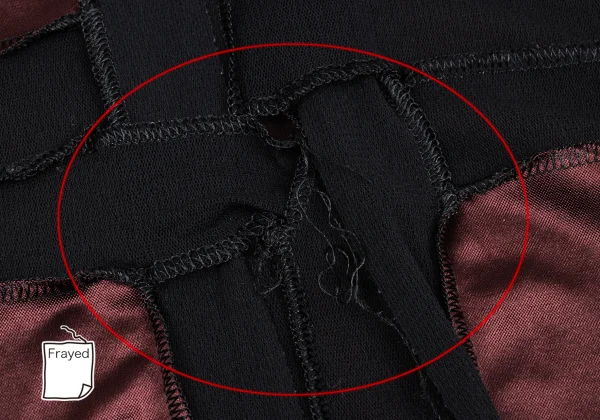 Jean Paul GAULTIER  HOMME Mesh Switching Shiny T Shirt K-169784_007