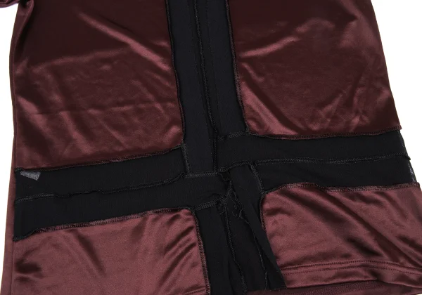 Jean Paul GAULTIER  HOMME Mesh Switching Shiny T Shirt K-169784_008