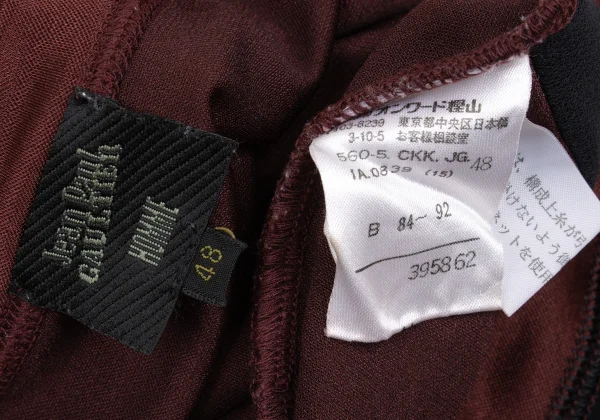 Jean Paul GAULTIER  HOMME Mesh Switching Shiny T Shirt K-169784_015