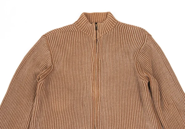 Jean Paul GAULTIER HOMME Cotton Acrylic Driver's Knit Blouson K-169785_002