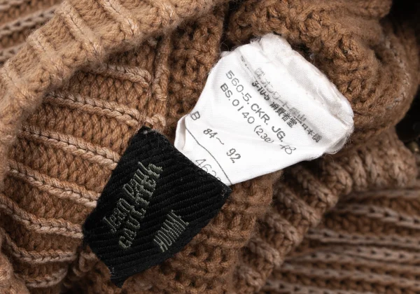 Jean Paul GAULTIER HOMME Cotton Acrylic Driver's Knit Blouson K-169785_015