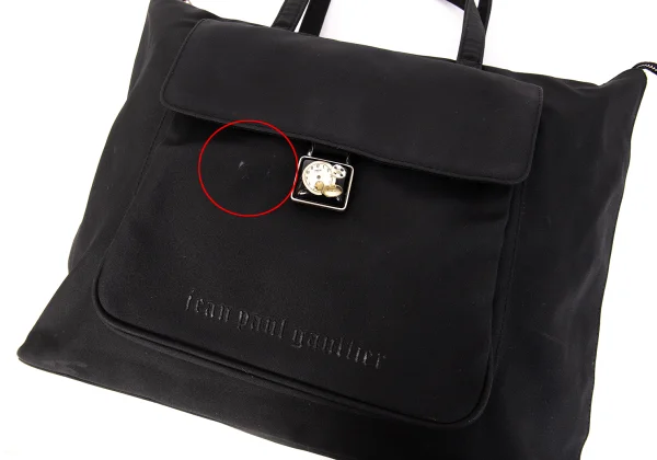 Jean Paul GAULTIER Watch Design Pocket Tote Bag K-169786_008