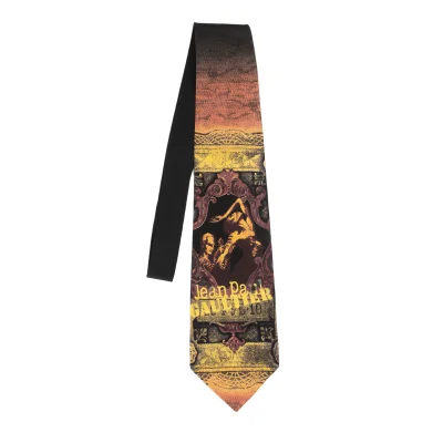 Jean Paul GAULTIER HOMME Printed Silk Tie