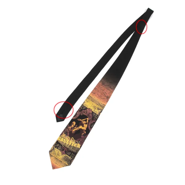 Jean Paul GAULTIER HOMME Printed Silk Tie K-169787_002