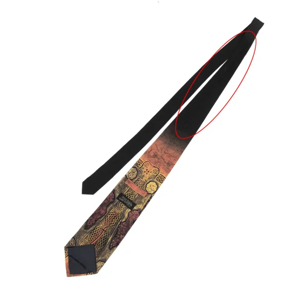 Jean Paul GAULTIER HOMME Printed Silk Tie K-169787_007