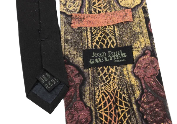 Jean Paul GAULTIER HOMME Printed Silk Tie K-169787_009