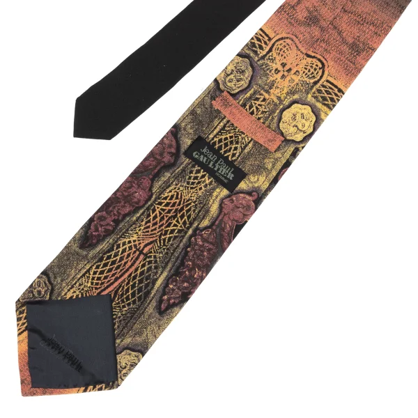 Jean Paul GAULTIER HOMME Printed Silk Tie K-169787_010
