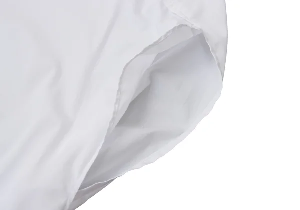 Y's Cotton Panel Design Asymmetrical Blouse K-169790_005