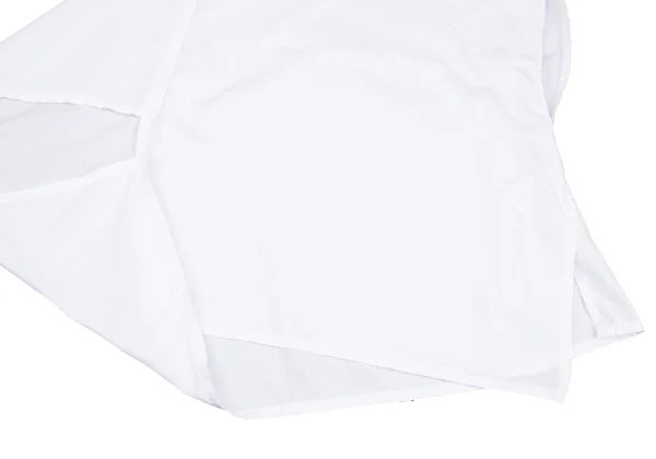 Y's Cotton Panel Design Asymmetrical Blouse K-169790_009