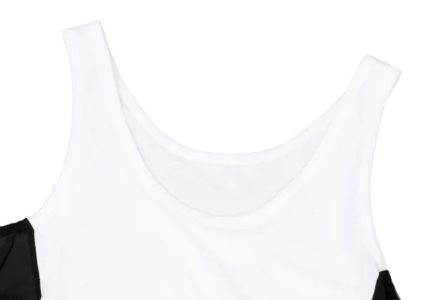 Y's Side Cupro Panel Tank Top K-169791_003