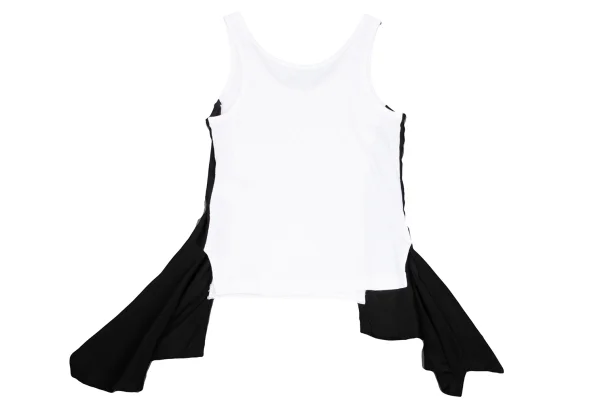 Y's Side Cupro Panel Tank Top K-169791_008