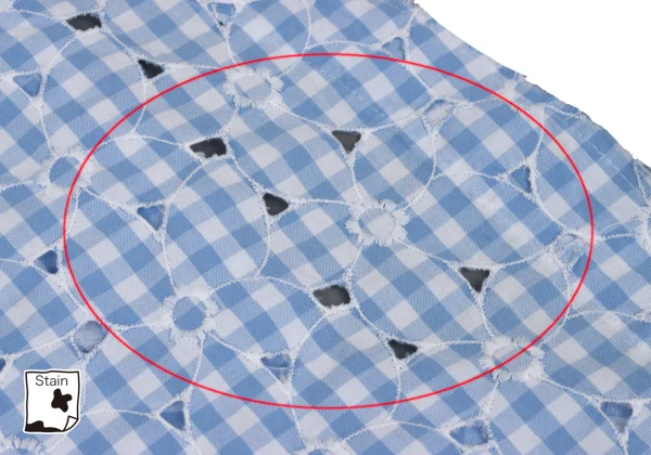 JUNYA WATANABE COMME des GARCONS Floral Embroidery Checked Wrap Skirt K-169794_004