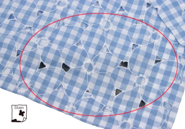 JUNYA WATANABE COMME des GARCONS Floral Embroidery Checked Wrap Skirt K-169794_007