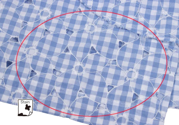 JUNYA WATANABE COMME des GARCONS Floral Embroidery Checked Wrap Skirt K-169794_009