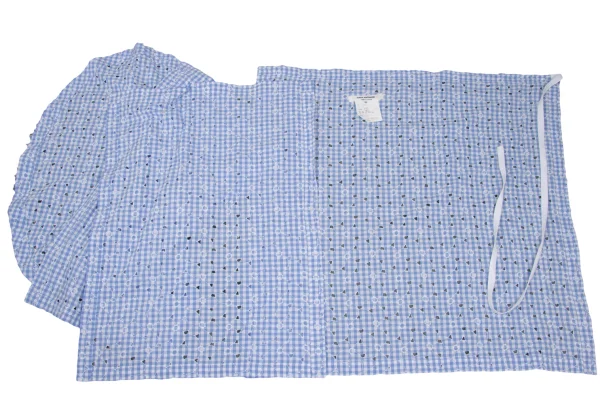 JUNYA WATANABE COMME des GARCONS Floral Embroidery Checked Wrap Skirt K-169794_013