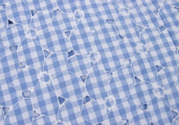 JUNYA WATANABE COMME des GARCONS Floral Embroidery Checked Wrap Skirt K-169794_016