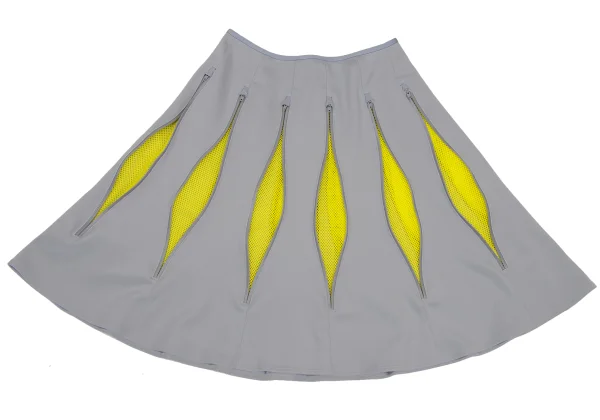 JUNYA WATANABE COMME des GARCONS Poly Zipper Mesh Skirt K-169795_002