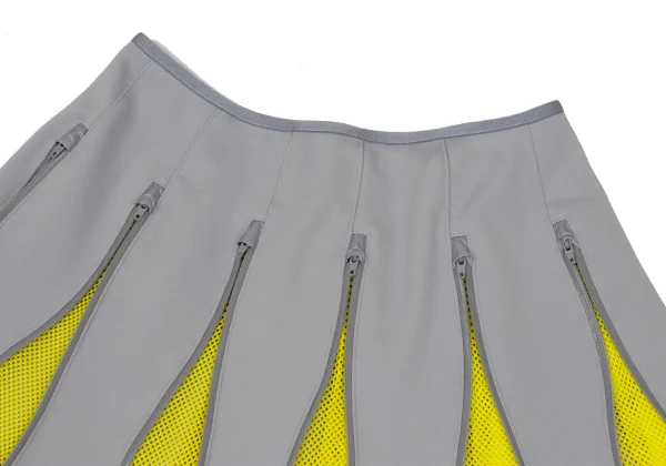 JUNYA WATANABE COMME des GARCONS Poly Zipper Mesh Skirt K-169795_003