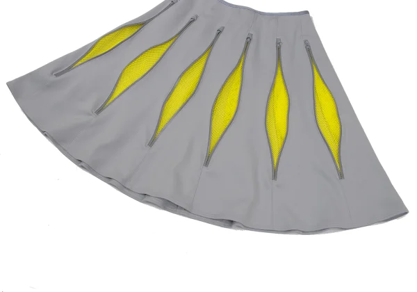 JUNYA WATANABE COMME des GARCONS Poly Zipper Mesh Skirt K-169795_004