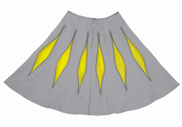 JUNYA WATANABE COMME des GARCONS Poly Zipper Mesh Skirt K-169795_009