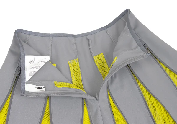 JUNYA WATANABE COMME des GARCONS Poly Zipper Mesh Skirt K-169795_010