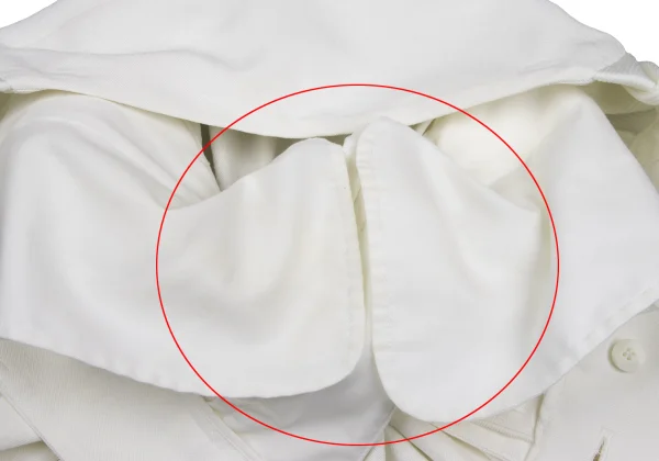 ISSEY MIYAKE In-tuck Side Rib Switching Cropped Pants K-169796_008