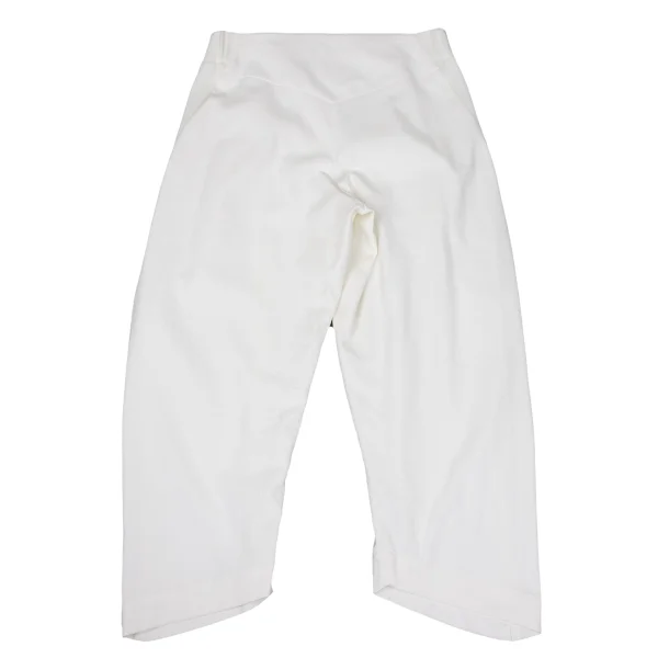 ISSEY MIYAKE In-tuck Side Rib Switching Cropped Pants K-169796_013